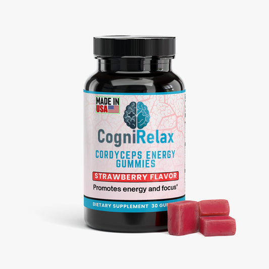 Cogni Relax Cordyceps Energy Gummies