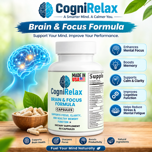 The Science Behind Better Focus and Memory: How CogniRelax Supports Brain Health