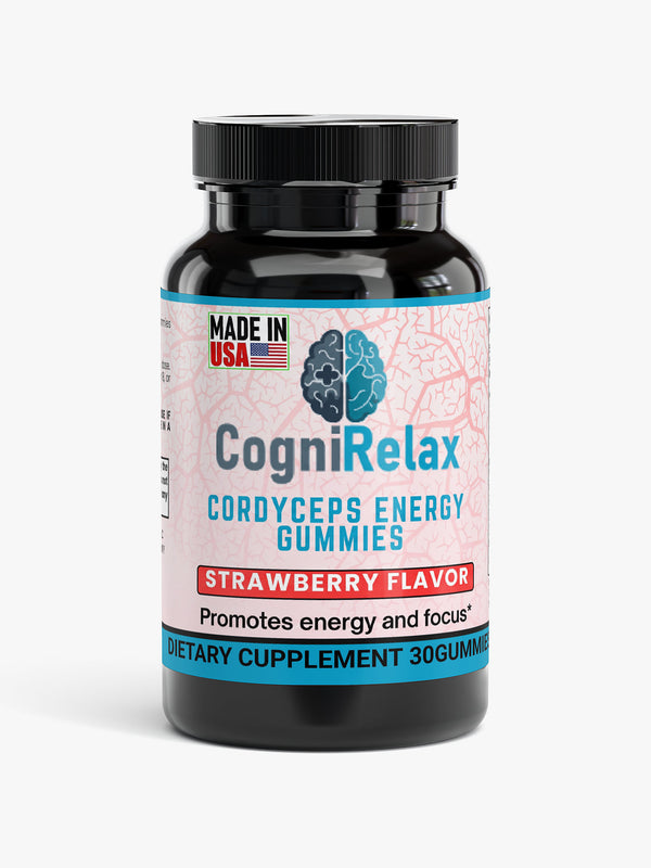 Cogni Relax Cordyceps Energy Gummies