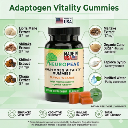 Adaptogen Vitality Gummies