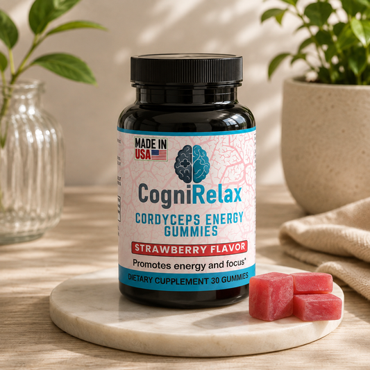 Cogni Relax Cordyceps Energy Gummies