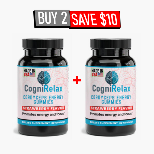 Cogni Relax Cordyceps Energy Gummies