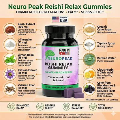 Reishi Relax Gummies
