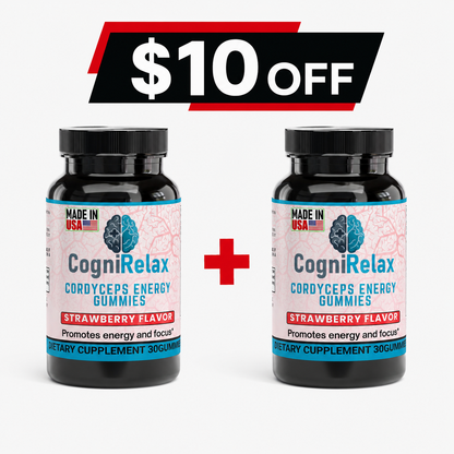 Cogni Relax Cordyceps Energy Gummies