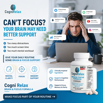 Cogni Relax Brain & Focus Formula